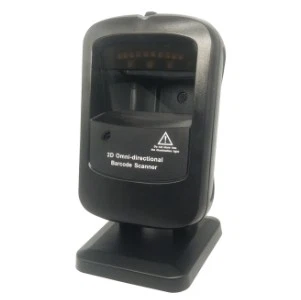 2D desktop omnidirectional barcode scanner